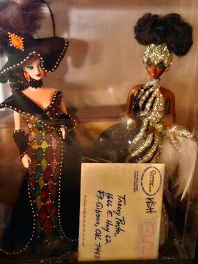 A Pair of LIMITED Edition BOB Mackie Barbies